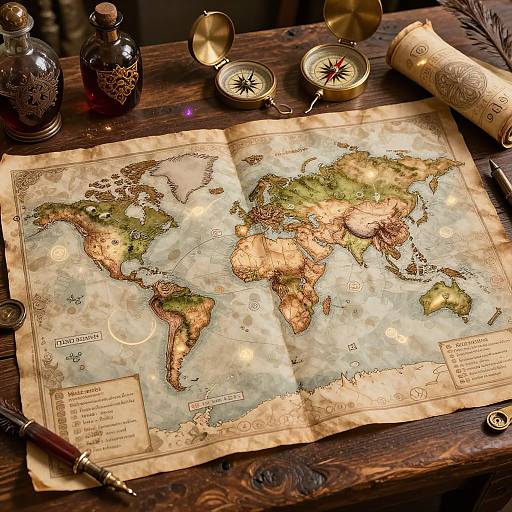 Fantasy DND Map Maker Scene