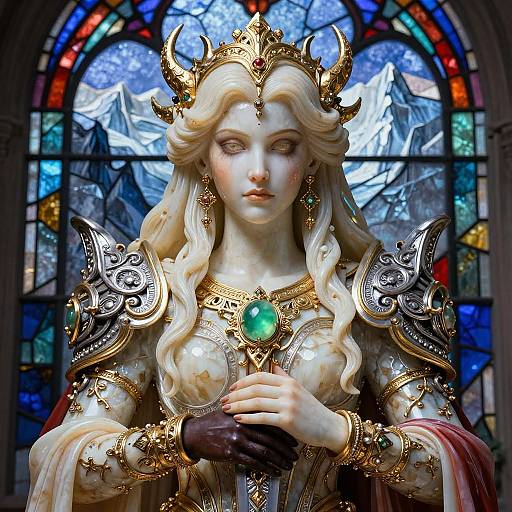 Jaded Sell-Sword Ornate Fantasy Portrait