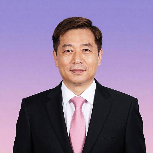 Formal Portrait of a Smiling Man