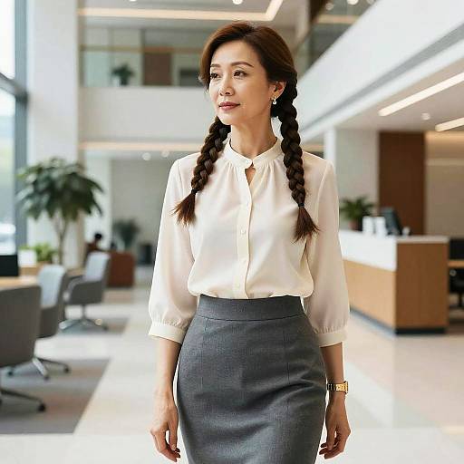 Elegant Two-Strand Twists in Office