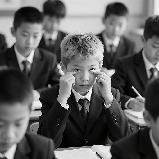 Intense Focus in a Classroom Setting