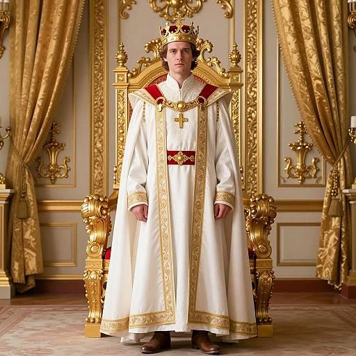 Regal Adult Male Princess Costume Photography