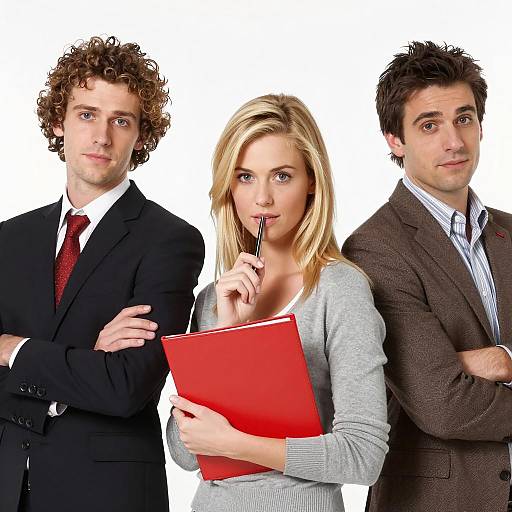 Group Photo with Distinct Characters