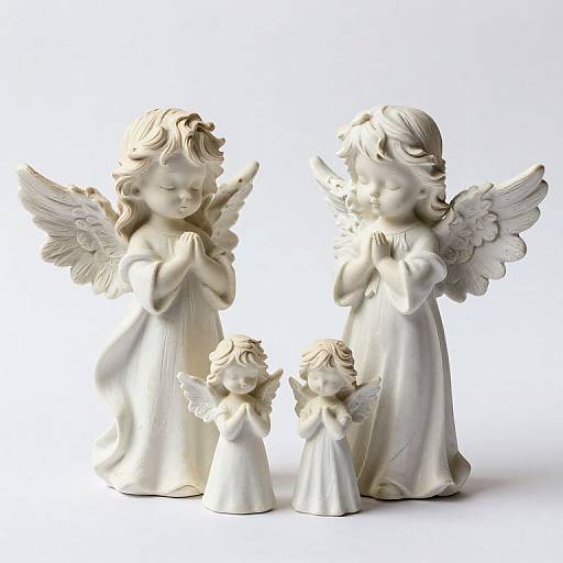 Beautiful Angel Figurines for Family Decor
