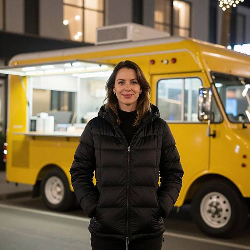 Confident Woman by Bright Food Truck