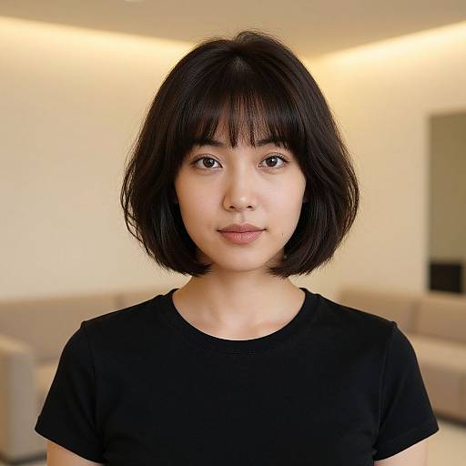Volume-Boosting Bob for Oval Faces