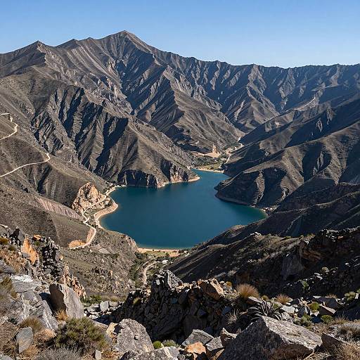 Majestic Andalusian Bay in Digital Art