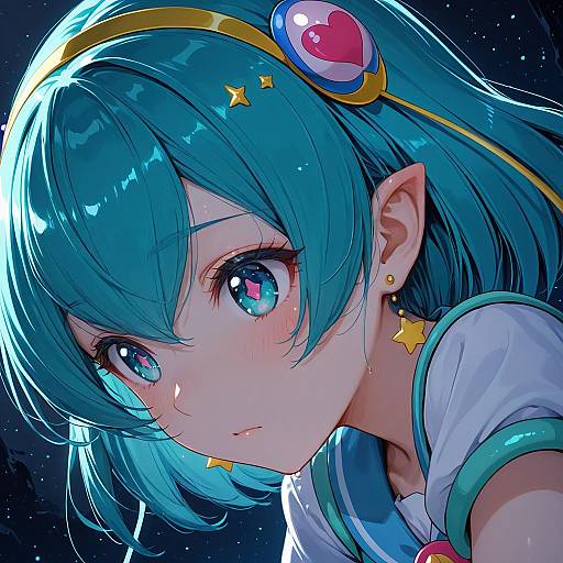 Illustration of Hagoromo lala, precure in the style of Gin'ichi (akacia)