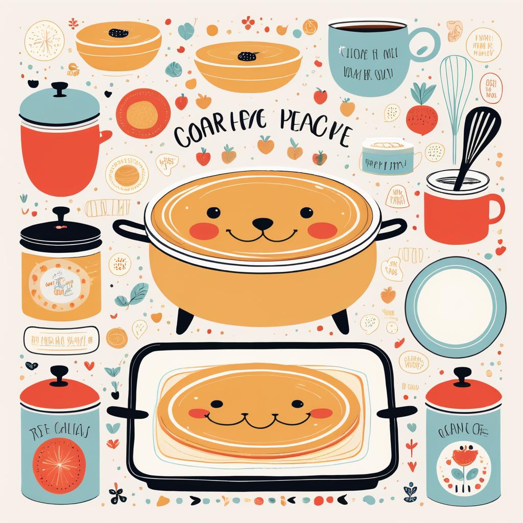 Cheerful Pancake in Doodle Kitchen