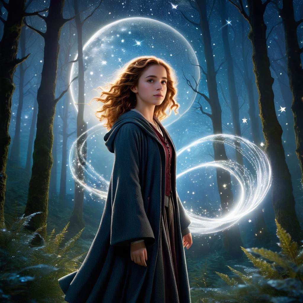 Celestial Hermione in Enchanted Forest