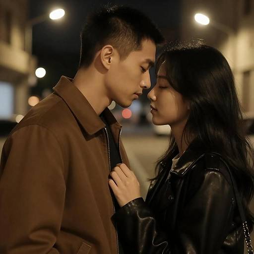 Intimate Urban Night Photograph