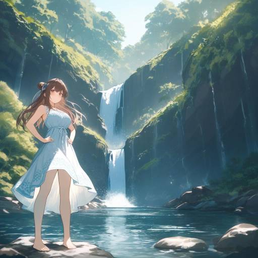 Serene Admiral in Nature's Embrace