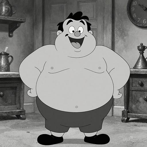 Vintage 1920s Cartoon Albert