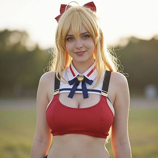 Realistic Kimi Nishino Cosplay Photo