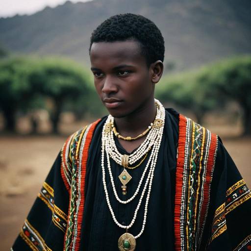 Ethiopian National Costume - Male Portrait