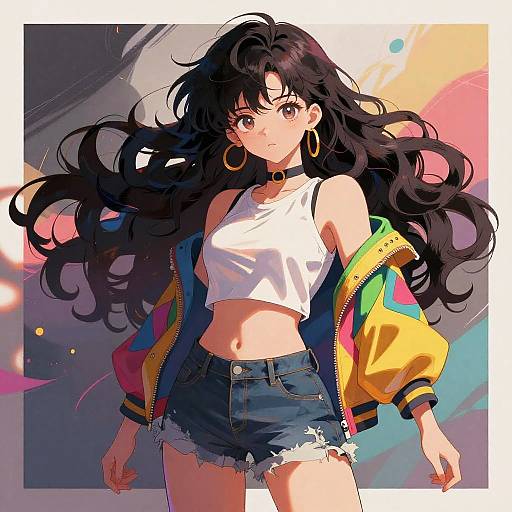 Original Anime Girl Character Design