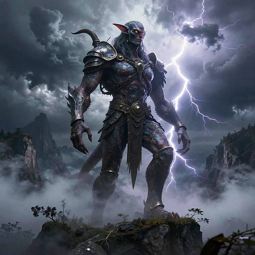 Nephilim on Misty Mountain Peak