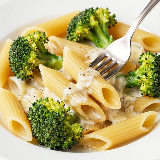 Vibrant Penne with Broccoli and Creamy Sauce