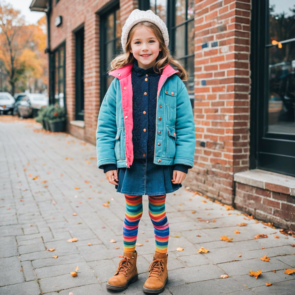 Adorable Winter Outfit for Young Girl