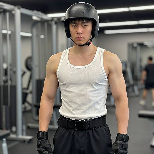Realistic Gym Outfit Male Costume