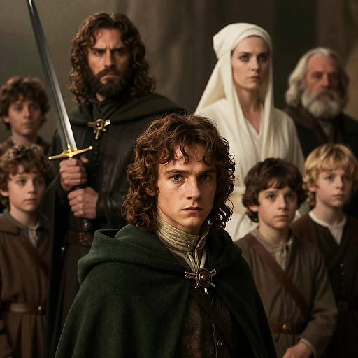 Epic Digital Art of LotR Characters