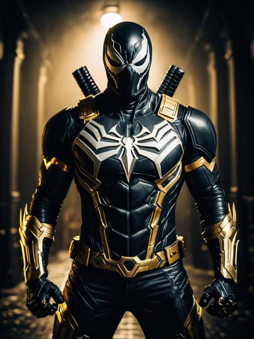 Agent Venom Cosplay Costume