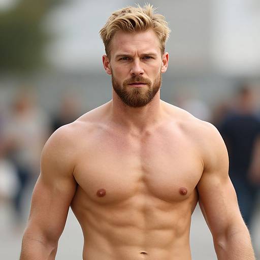 Muscular Salty Merman Male Costume