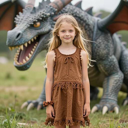 Whimsical Cavegirl Dress Costume Photo