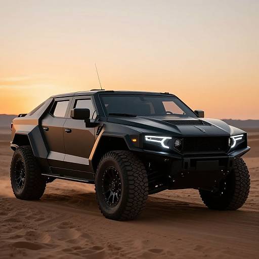 Futuristic Lamborghini Humvee Hybrid