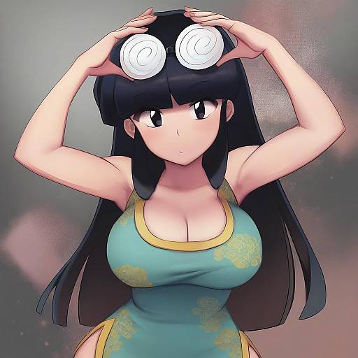 Illustration of Mousse (ranma 1/2), ranma 1/2 in the style of Ryu (ryu's form site)