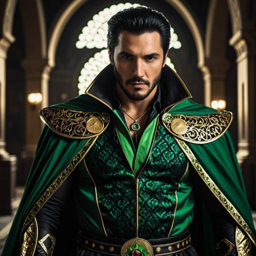 Elvis as Ras al Ghul in Gotham