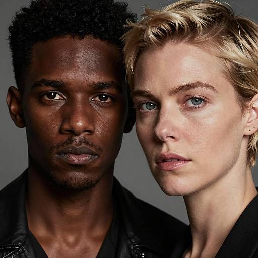 Intense Contrast: A Connection of Souls