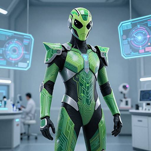 High-Tech Vidia Costume Cosplay