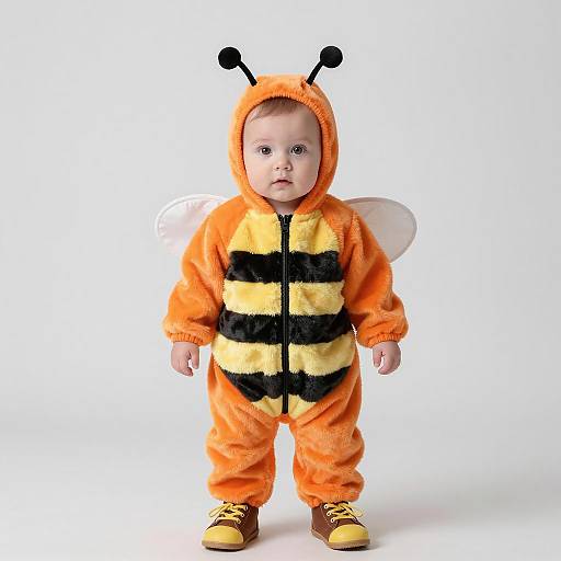 Baby in Bumblebee Costume