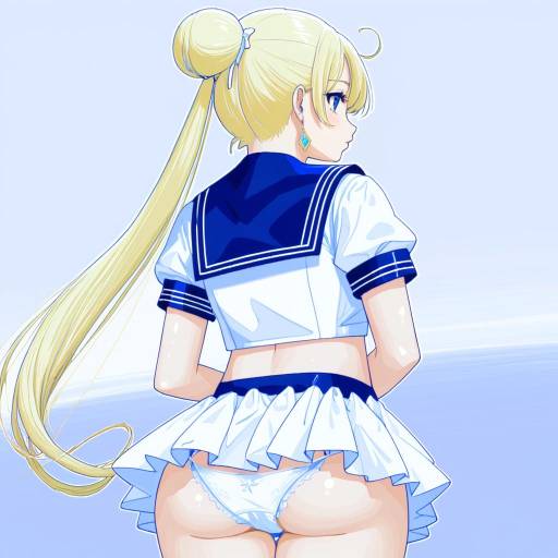 Blonde Sailor Senshi with Twintails