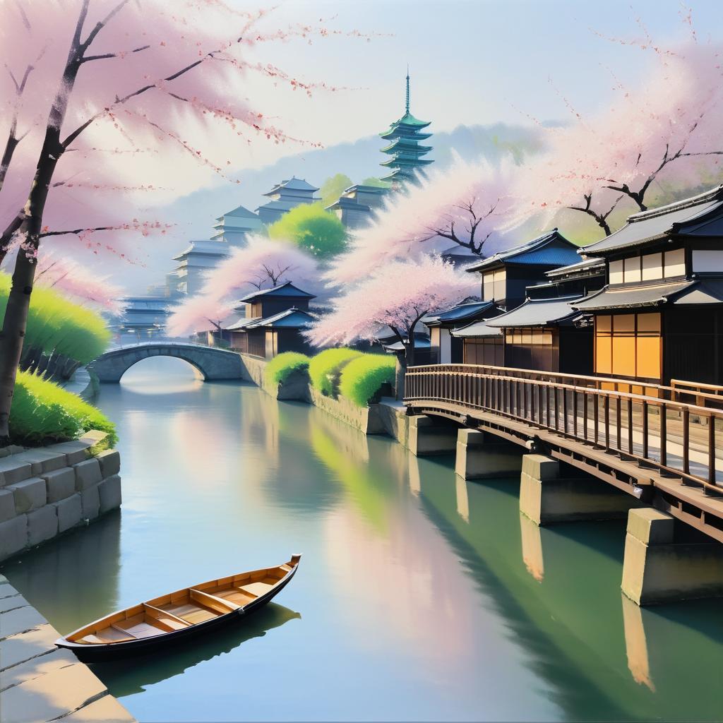 Tranquil Kyoto in Soft Pastels