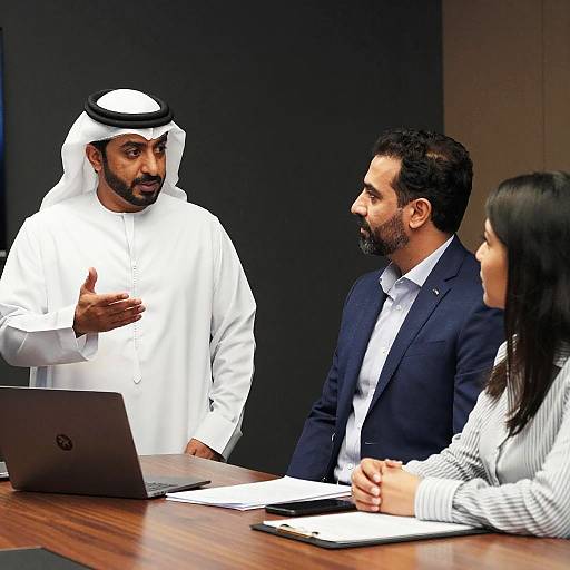 Professional Multicultural Business Meeting