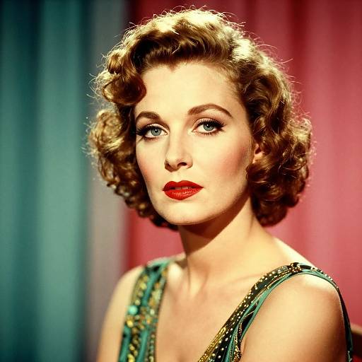 Glamorous 1920s Louise Brooks Portrait