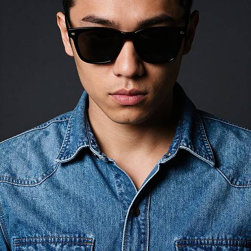 Trendy Rave Style Close-Up