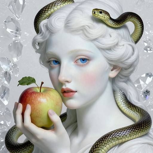 Van Gogh Style Goddess of Love