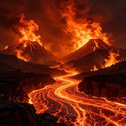 Mythical Fiery Inferno Realm