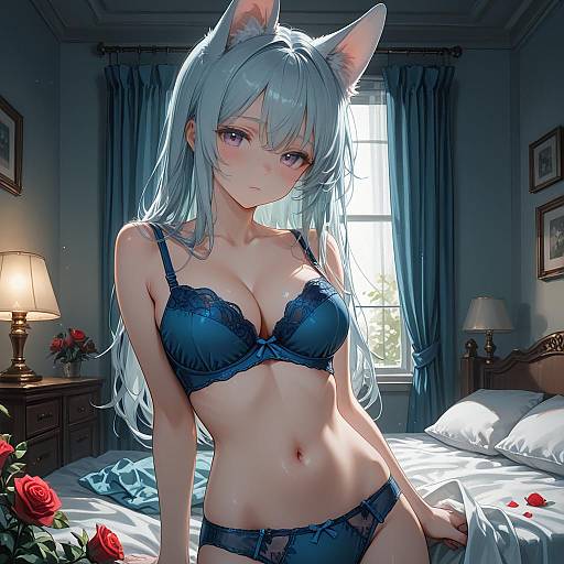 Lingerie Dream: Girl with Animal Ears