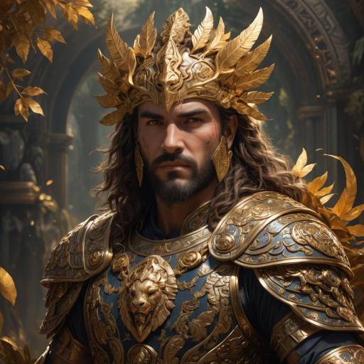 Majestic Ancient Warrior Inspired by Myths Majestic Ancient Warrior Inspired by Myths