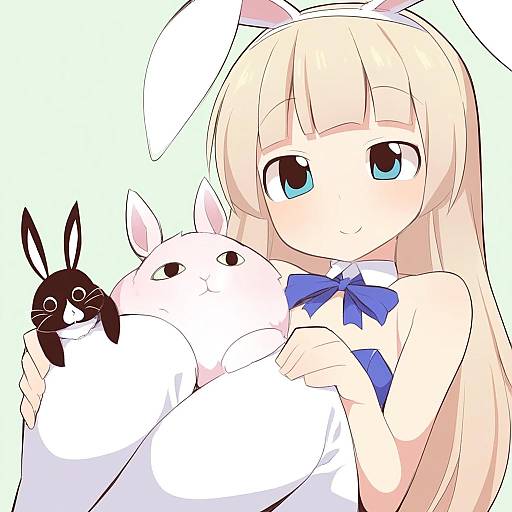 Illustration of Anko (gochiusa), gochuumon wa usagi desu ka? in the style of Uccow