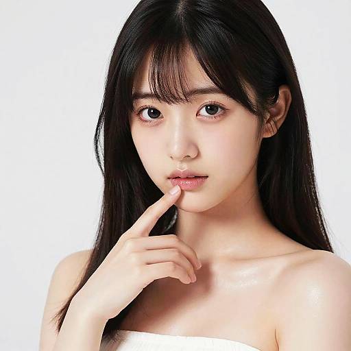 Neon City Idol Night Portrait Shot