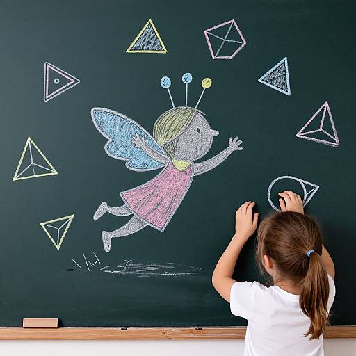 Luminous Chalkboard Fantasy Animation