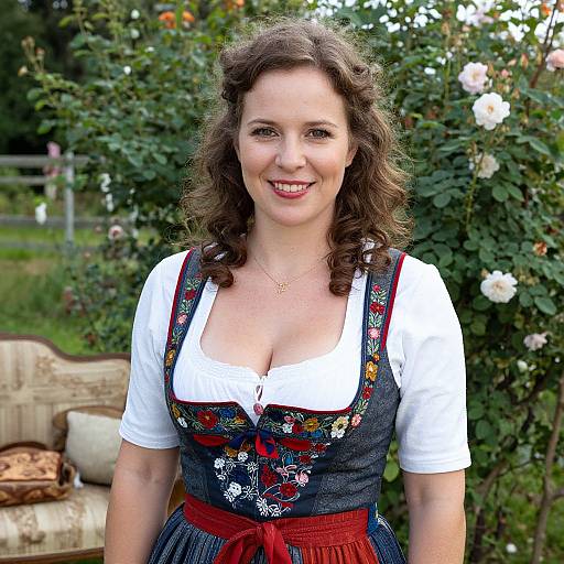 Natural Light Portrait of German Woman