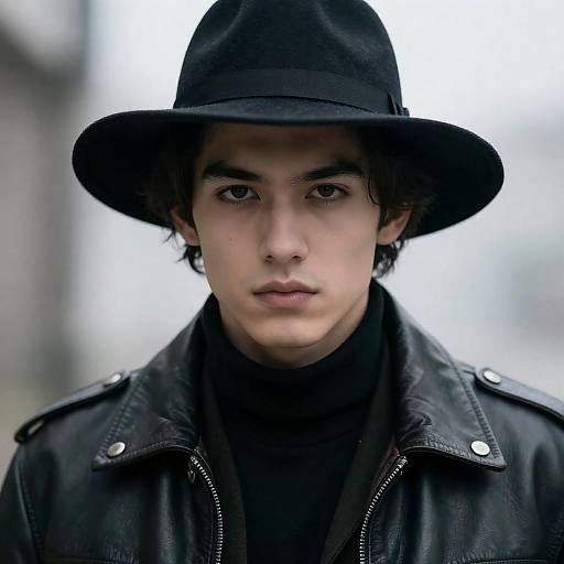 Moody Portrait of a Young Man