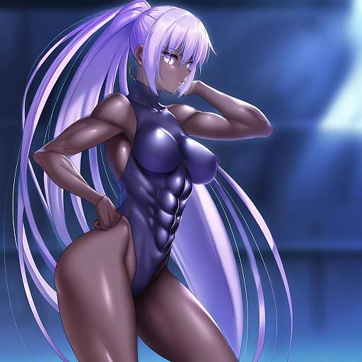 Illustration of Assassin (fate/zero), fate (series) in the style of Nyamota