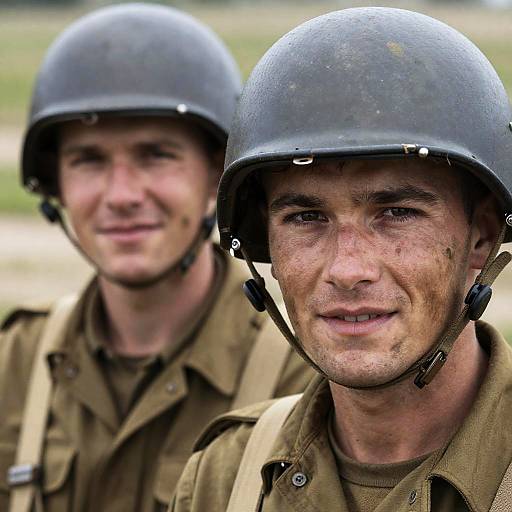 World War II Soldiers in Uniform